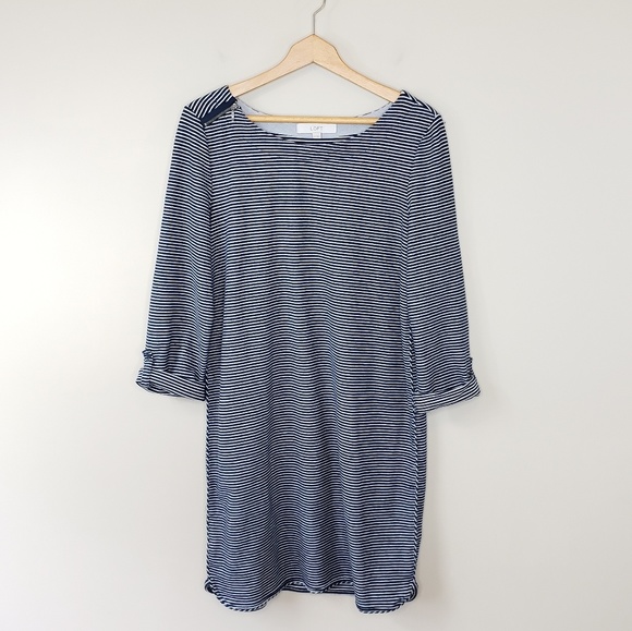 LOFT Dresses & Skirts - Ann Taylor LOFT | Striped Casual Dress